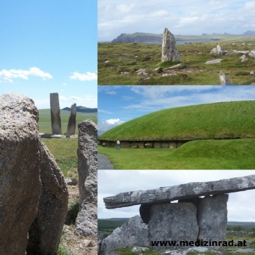 Steinkreise und Sonnenkultstätten in der Mongolei und in Irland